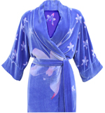 silk velvet robe